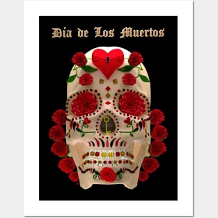 Dia De Los Muertos - Key To Your Heard Posters and Art